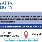 The 8th International Council for Health, Physical Education, Recreation, Sports and Dance (ICHPER.SD) Africa Regional Conference